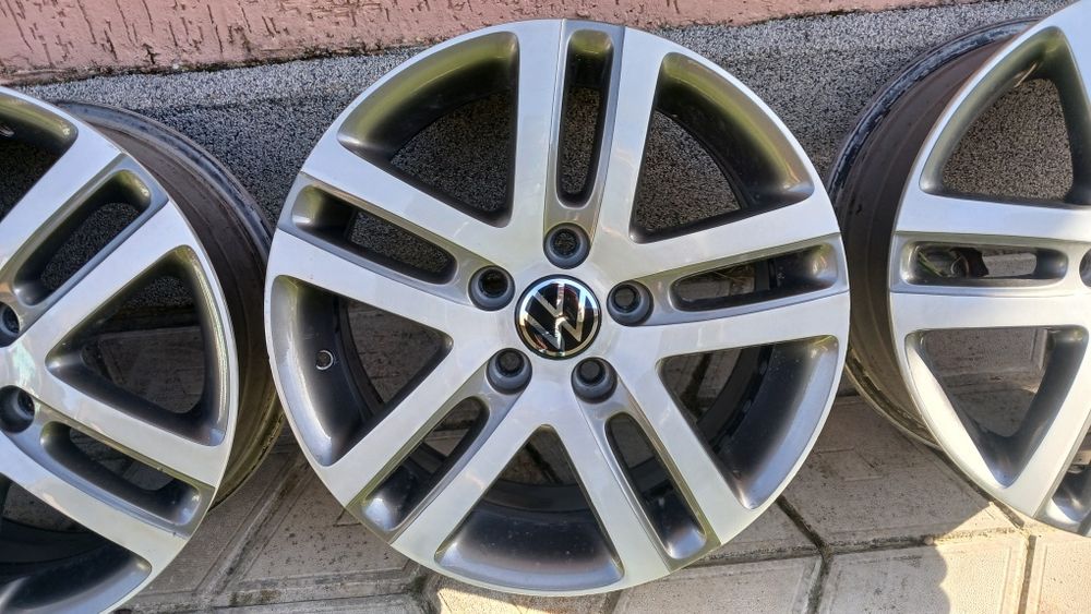 Оригінальні диски титани VW Golf 6 Touran  5/112 R16 vag