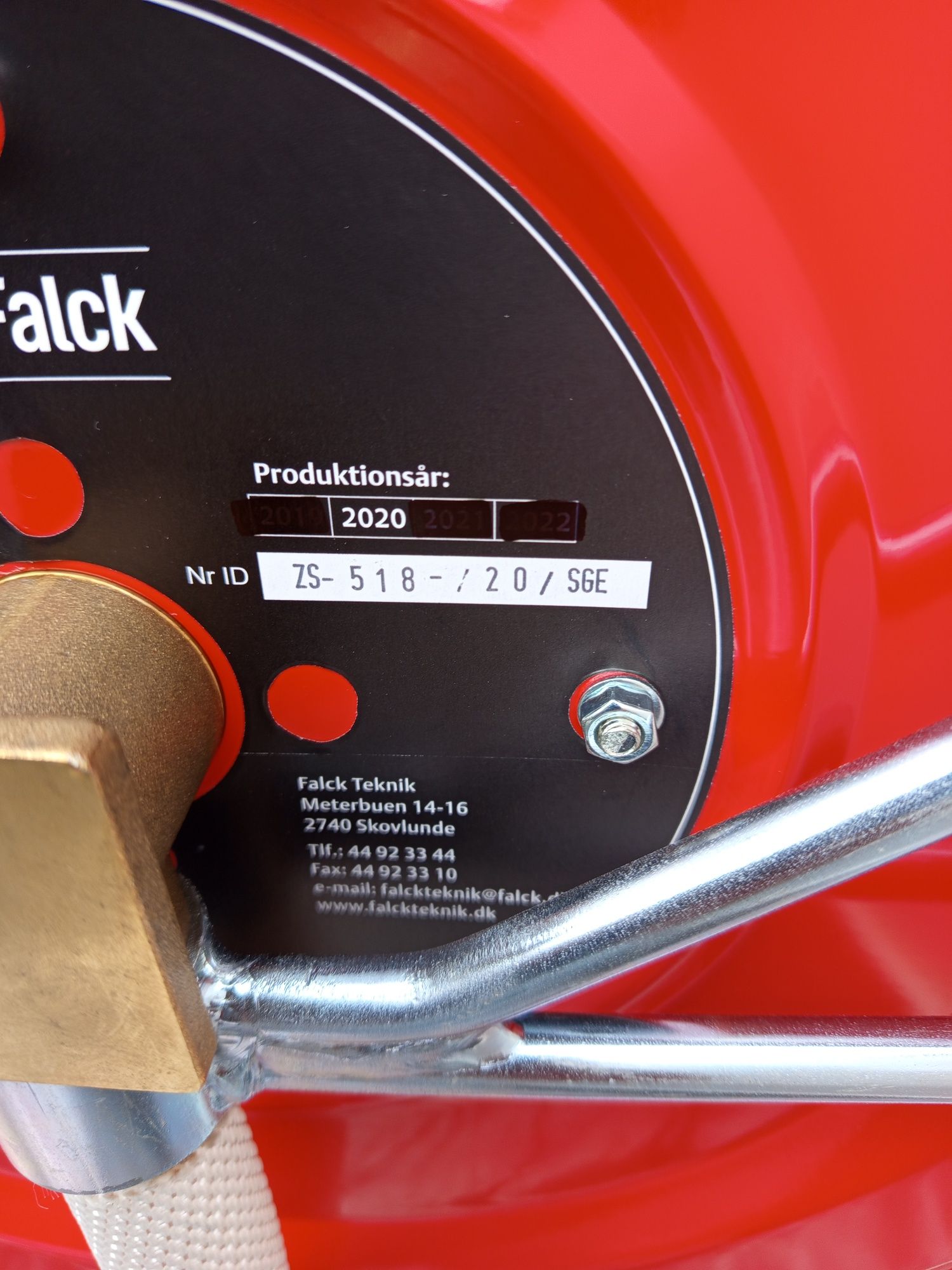 Hydrant Wewnętrzny Zwijak 30m Falck