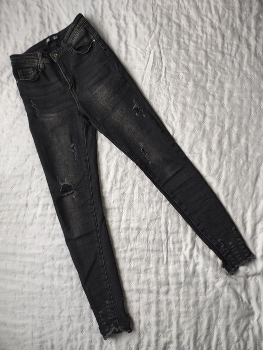 Spodnie wyższy stan