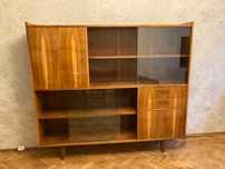 Biblioteczka, kredens, komoda, PRL – Piękna – Zapraszam.