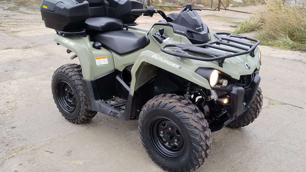 Can-Am 450 Outlander L G2 4x4 2016r. Homologacja L7e Polaris Inny