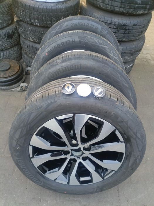 Nowe koła aluminiowe letnie 215/60/17 Nissan Qashqai Renault kadjer