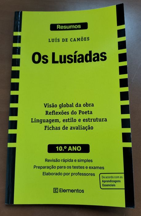 Livro Resumo Apoio a Português "Os Lusíadas"