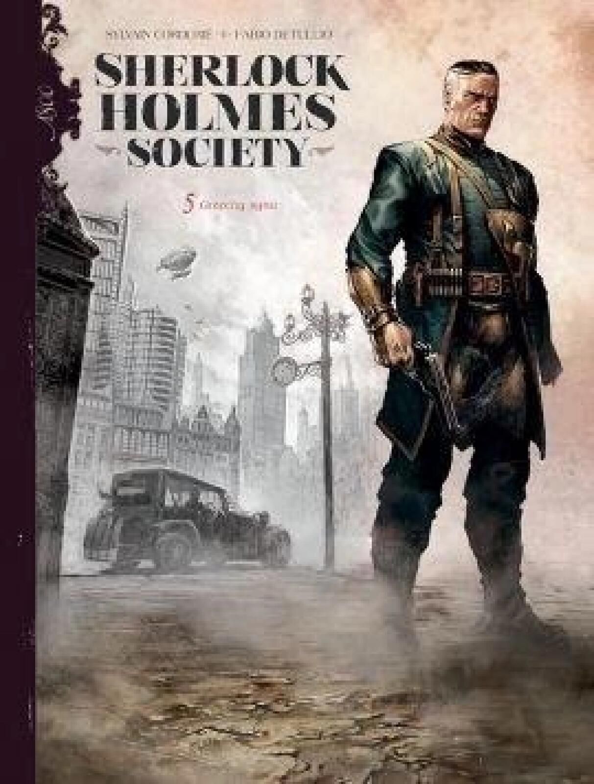 Sherlock Holmes Society T.5 Grzechy syna Egmont Sylvain Corduri Rok