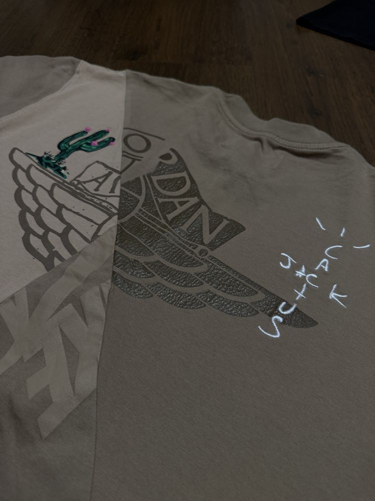 Koszulka Tee T-shirt Travis Scott Cactus Jack x Jordan T-shirt Nike