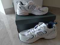 New Balance 530 White Silver Navy 39