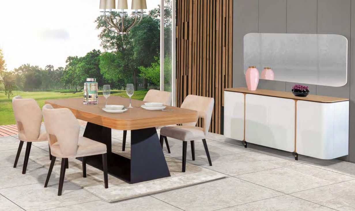 Mesa de jantar pegão em ferro nova Fabricantes