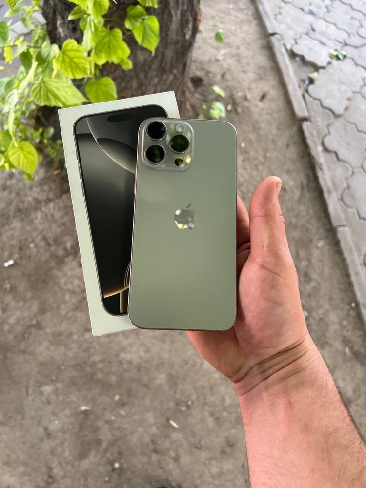 iphone 16 pro max 256gb 100% акб / айфон 16 про макс ідеал як НОВИЙ