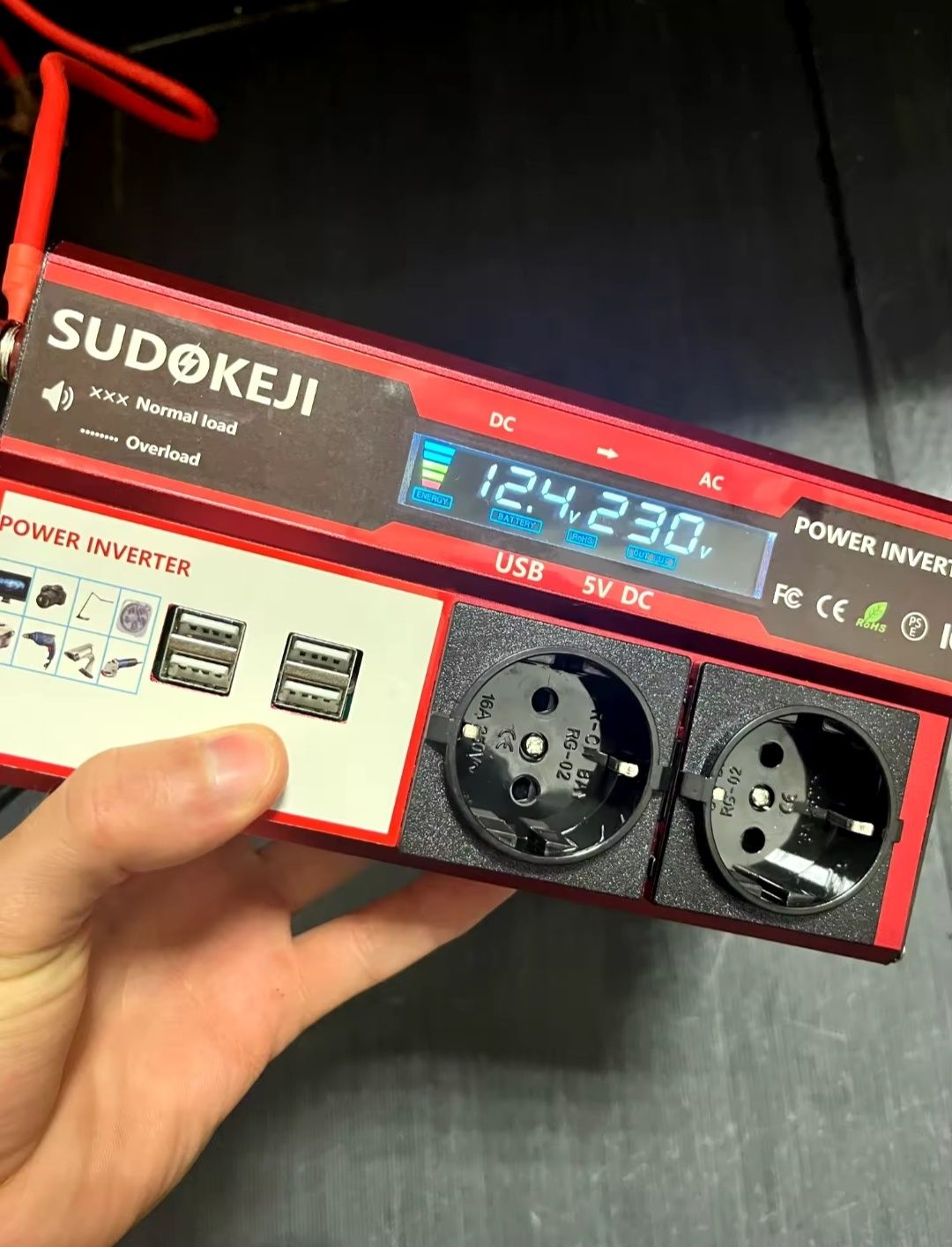 Інвертор 4000W. Перетворювач