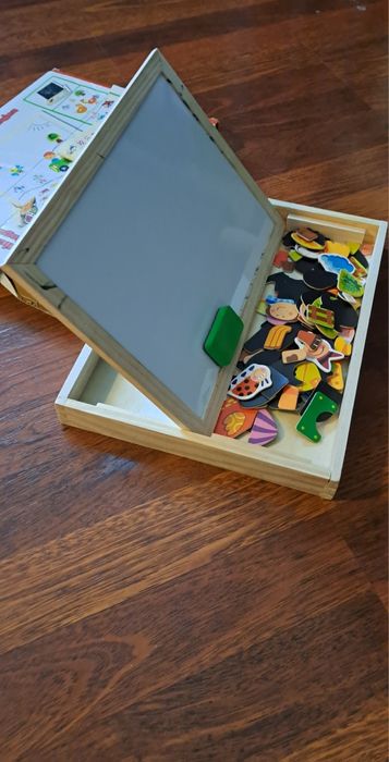 Tablica edukacyjna kredowo- magnetyczna