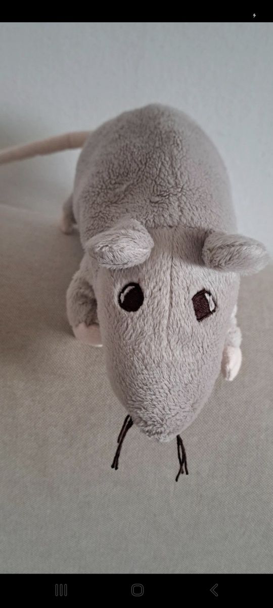 Szczurek szary pluszak Ikea