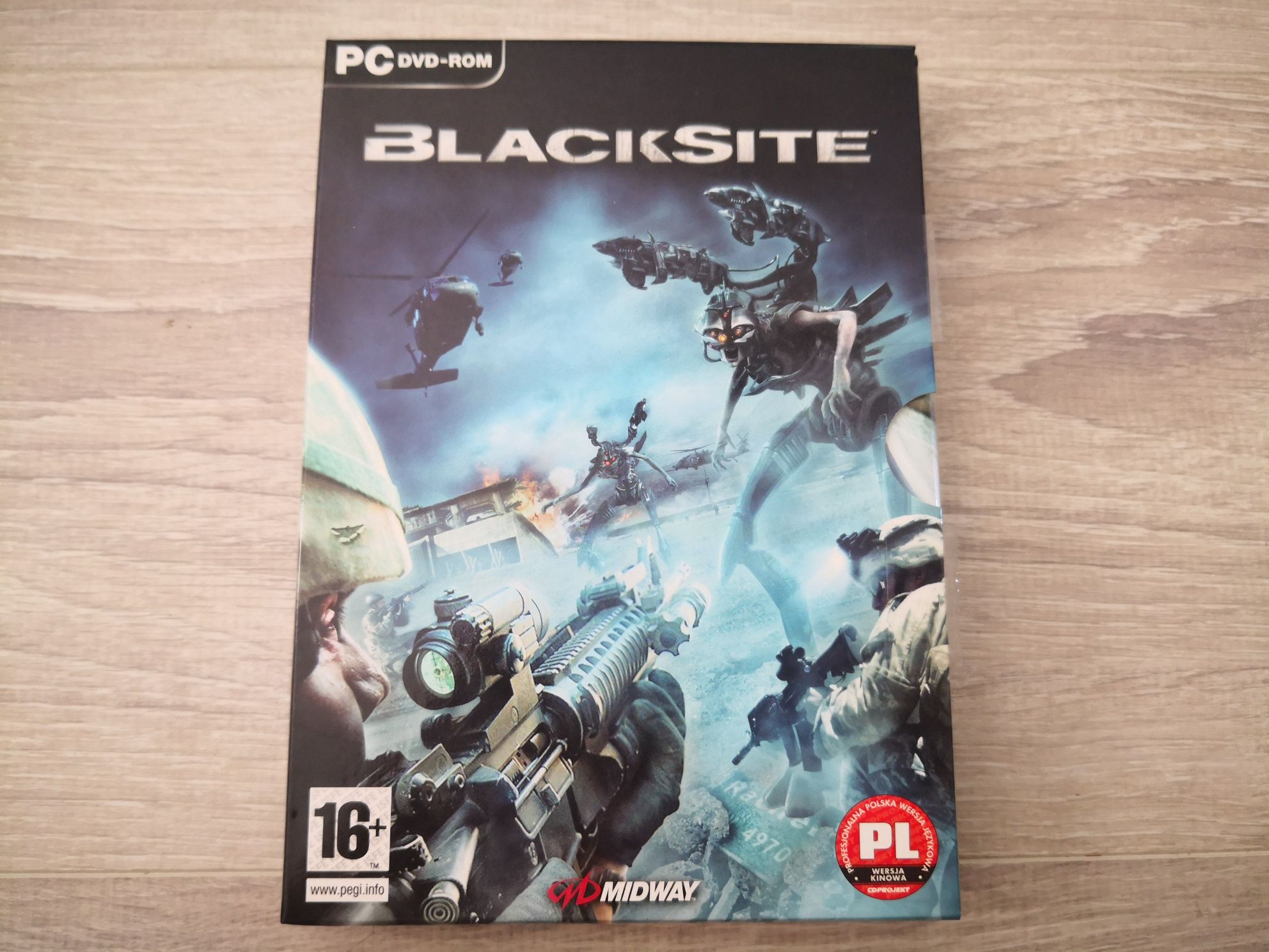 PC DVD Gra Blacksite