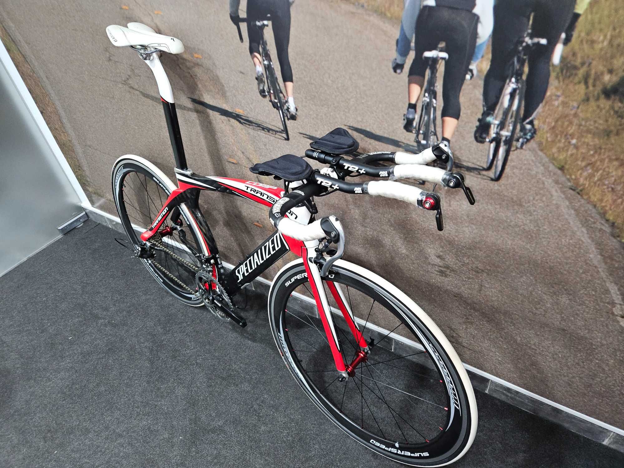 Specialized Transition Comp Carbono/vermelho M