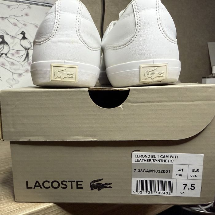 Кеди Lacoste чоловічі
