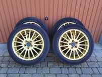 Złote felgi 17" Volvo Tethys 7,5Jx17J 65,1 ET49 5x108