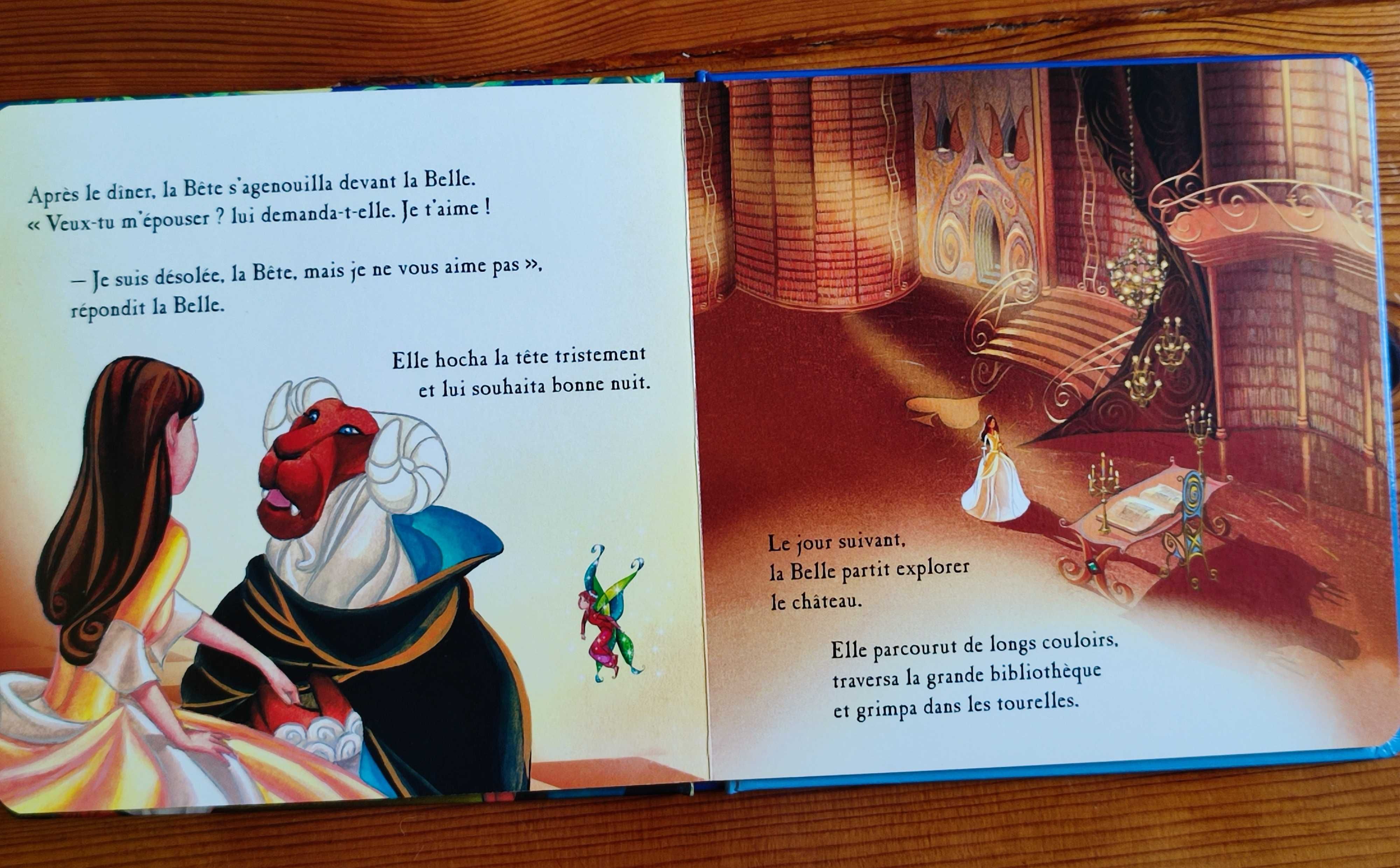 Książka po francusku Piękna i Bestia "La Belle et la Bete" NOWA