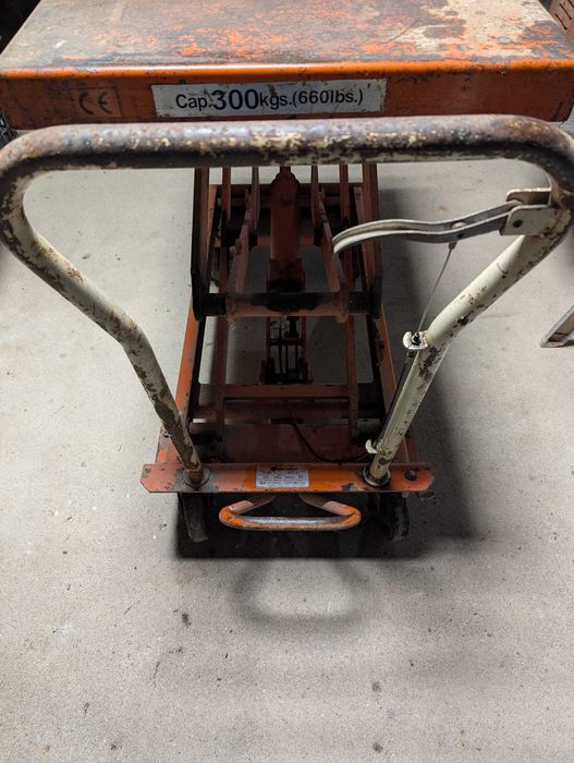 Vendo Mesa Elevatória Hidráulica Bishamon BX30SCE – 300 kg