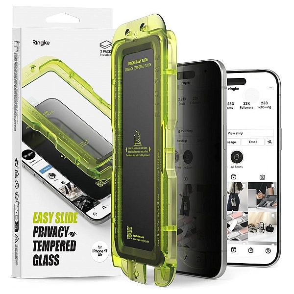Szkło Prywatyzujące Ringke Easy Slide 2-Pack Iphone 17 Air Privacy