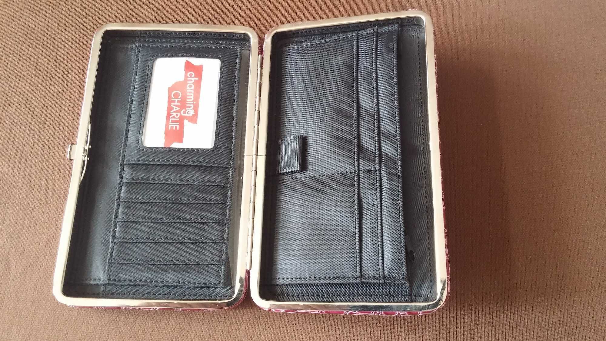 Oryginalny portfel , etui na telefon , karty  itp. - nie uzywany !!
