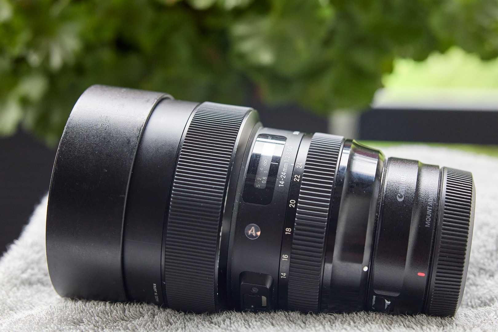 Sigma 14-24mm f/2.8 DG HSM Art Canon EF + Canon Mount Adapter