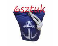 6x Stoper Do Drzwi Worek Marynarski Kotwica