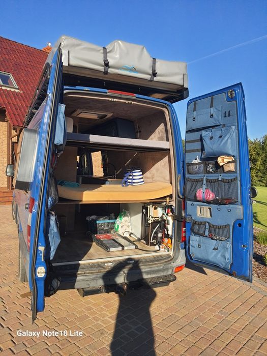 Mercedes benz Sprinter, kamper, brygadówka