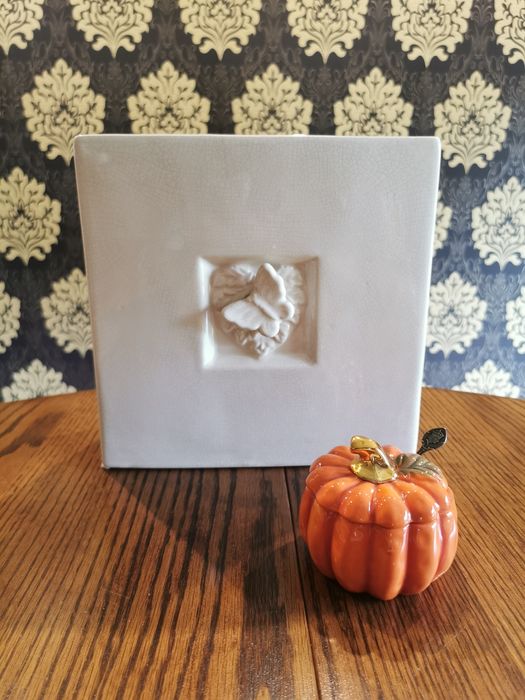 Przepiękny wazon ceramiczny Osłonka ceramiczna