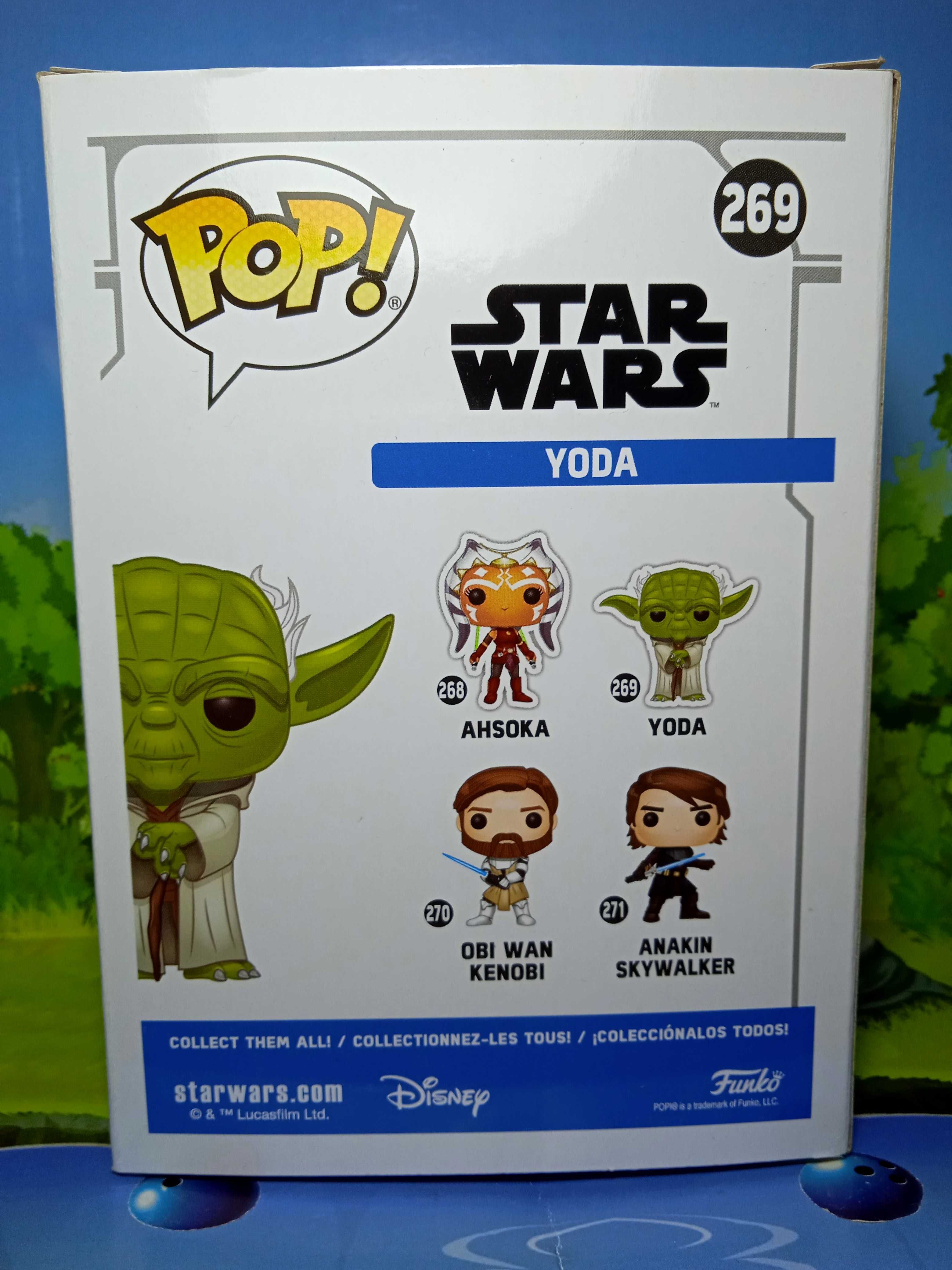 Фигурка мастер Йода Star Wars Funko Pop