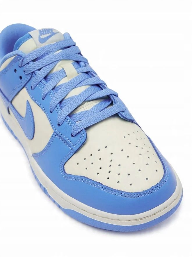 Nike 43 Buty Męskie Dunk Low Retro Dv0833 Niebieskie Skórzane T168