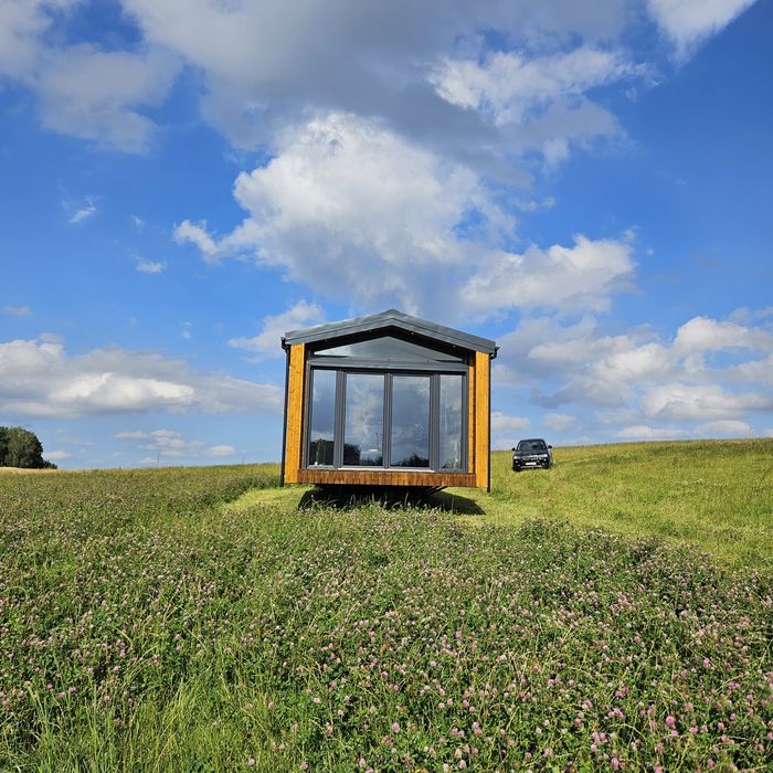 Domek dom Stodoła Wyposażony 44m² nowy  mobilny na kołach holenderski