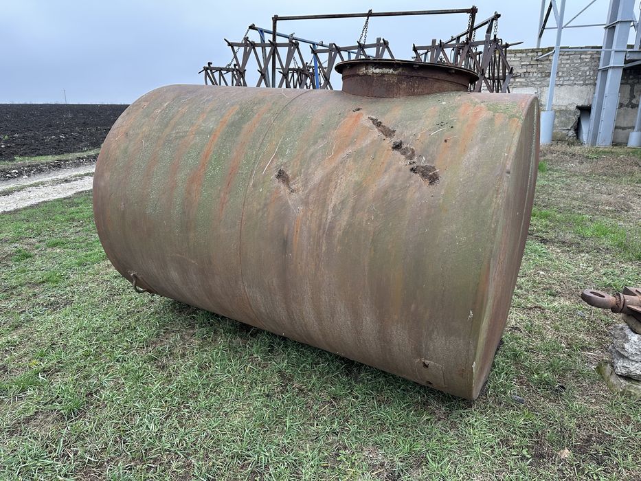 Бочка металева 2.5 куб для води масла ДП ГСМ РКД КАС