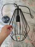 Lampa wisząca czarna