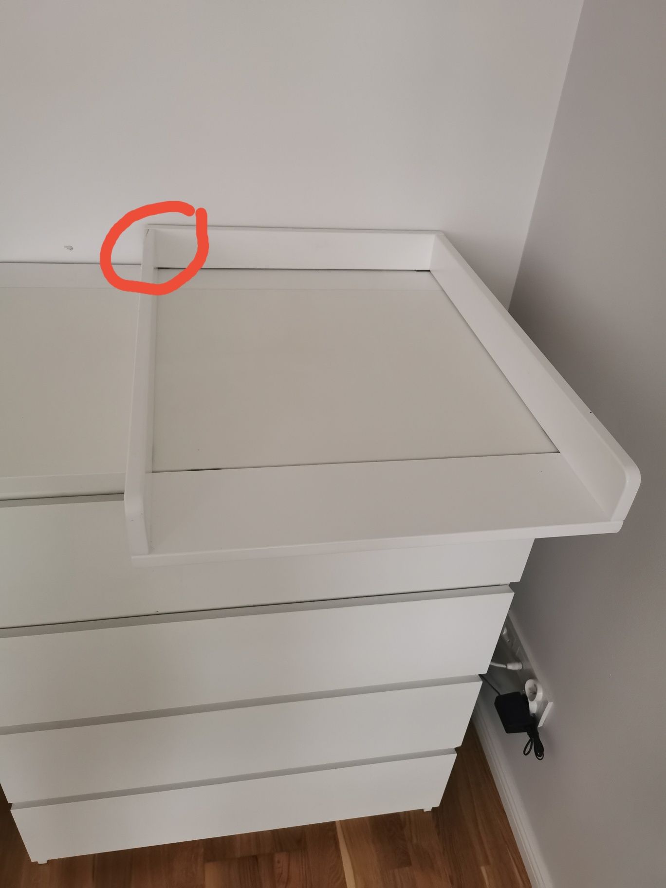 Przewijak na komodę MALM ikea