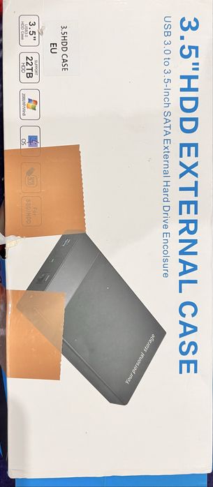 Capa para disco externo 22TB