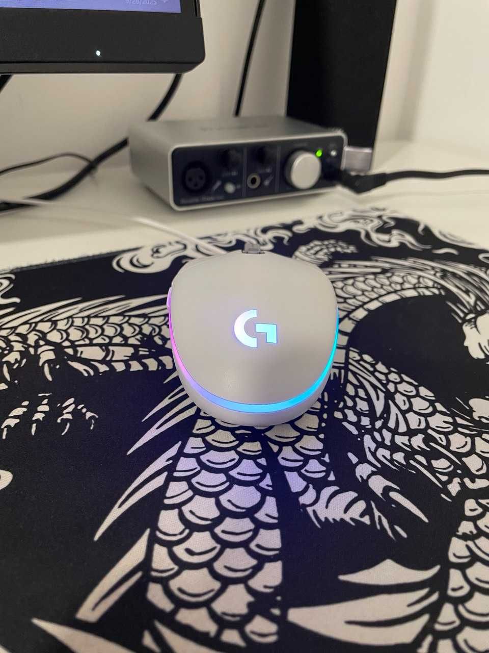 Logitech G102 LIGHTSYNC RGB — ігрова миша (білий колір)