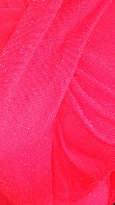 Sukienka czerwona mieniąca się wieczorowa sylwestrowa elegancka nowa