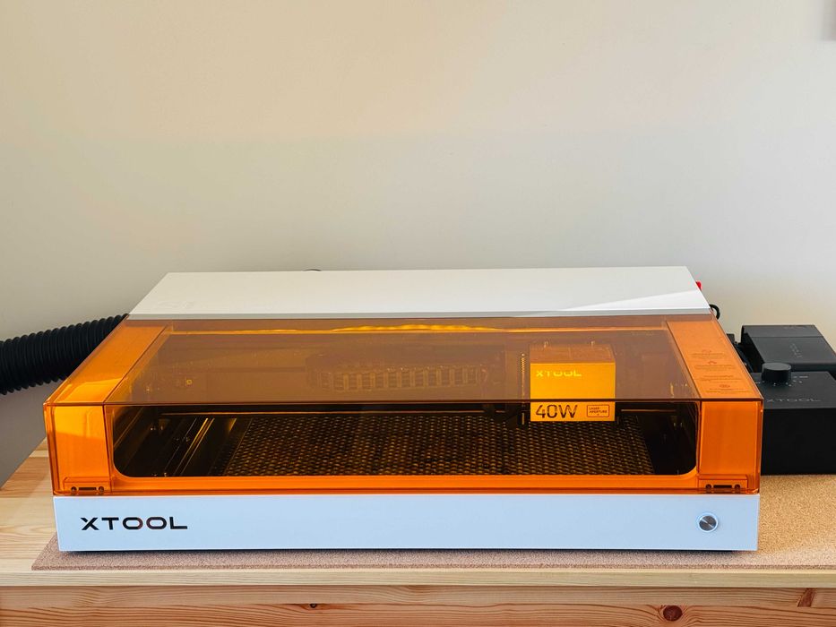 Grawerka i wycinarka laserowa xTool S1 40W wraz z oczyszczaczem xTool