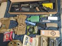 Vendo ou troco equipamento airsoft