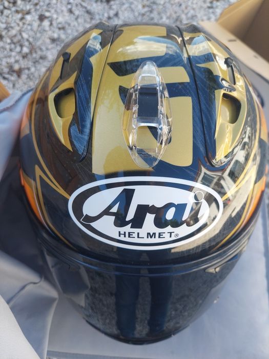 Capacete Arai Rx7v Spirt Gold
