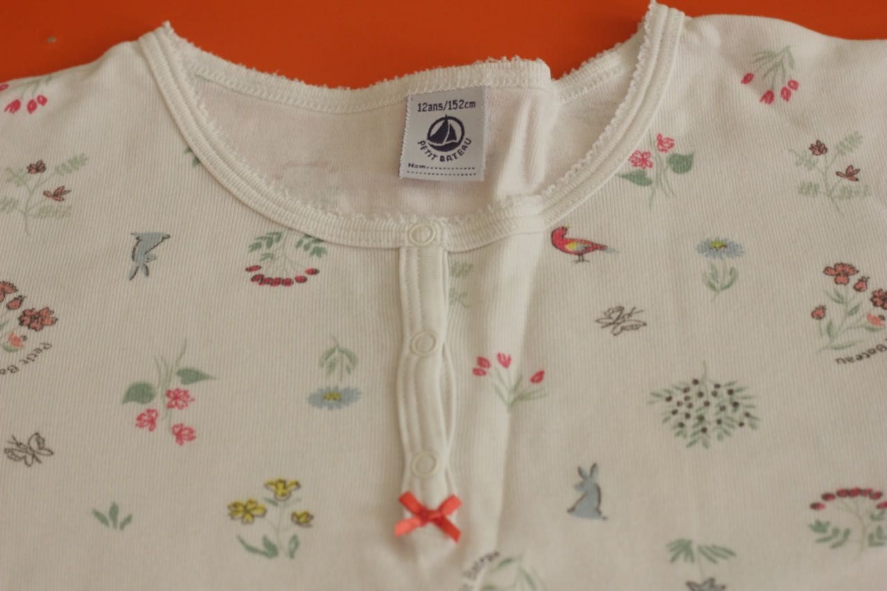 PETIT BATEAU piżamka 11-12 L 146/152 BDB