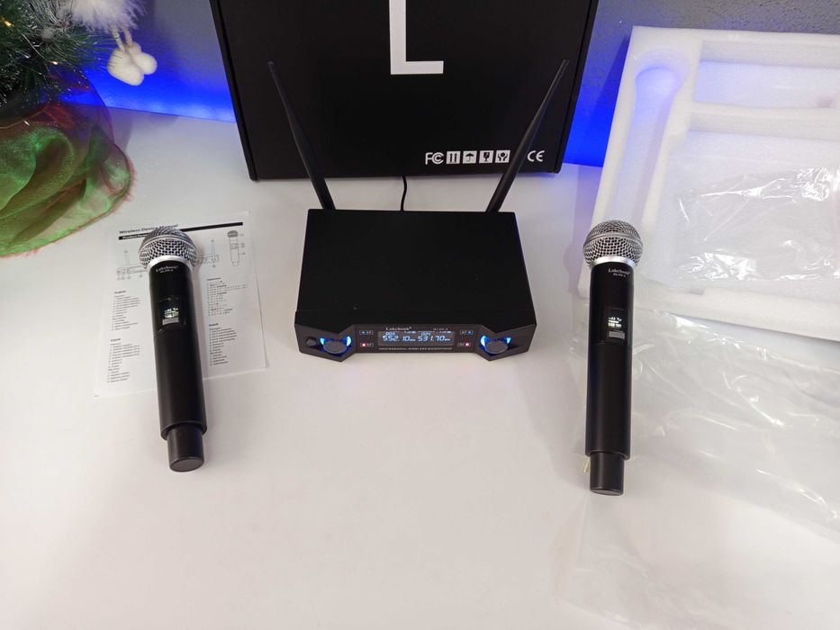 Microfones sem fio Novo