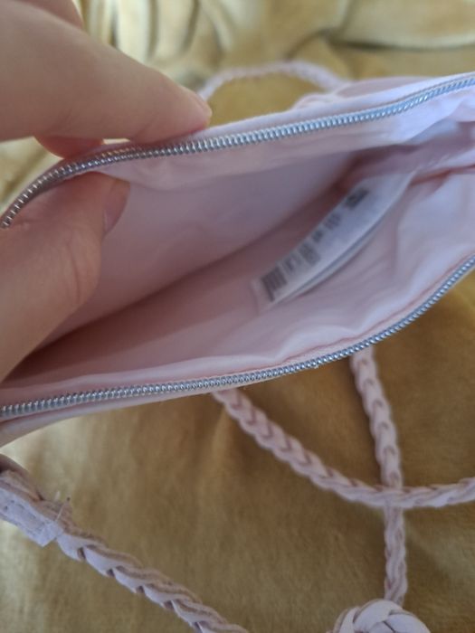 Torebka różowawa z H&M