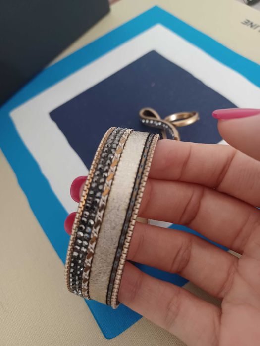 Pulseira e Anel - Pedra Dura