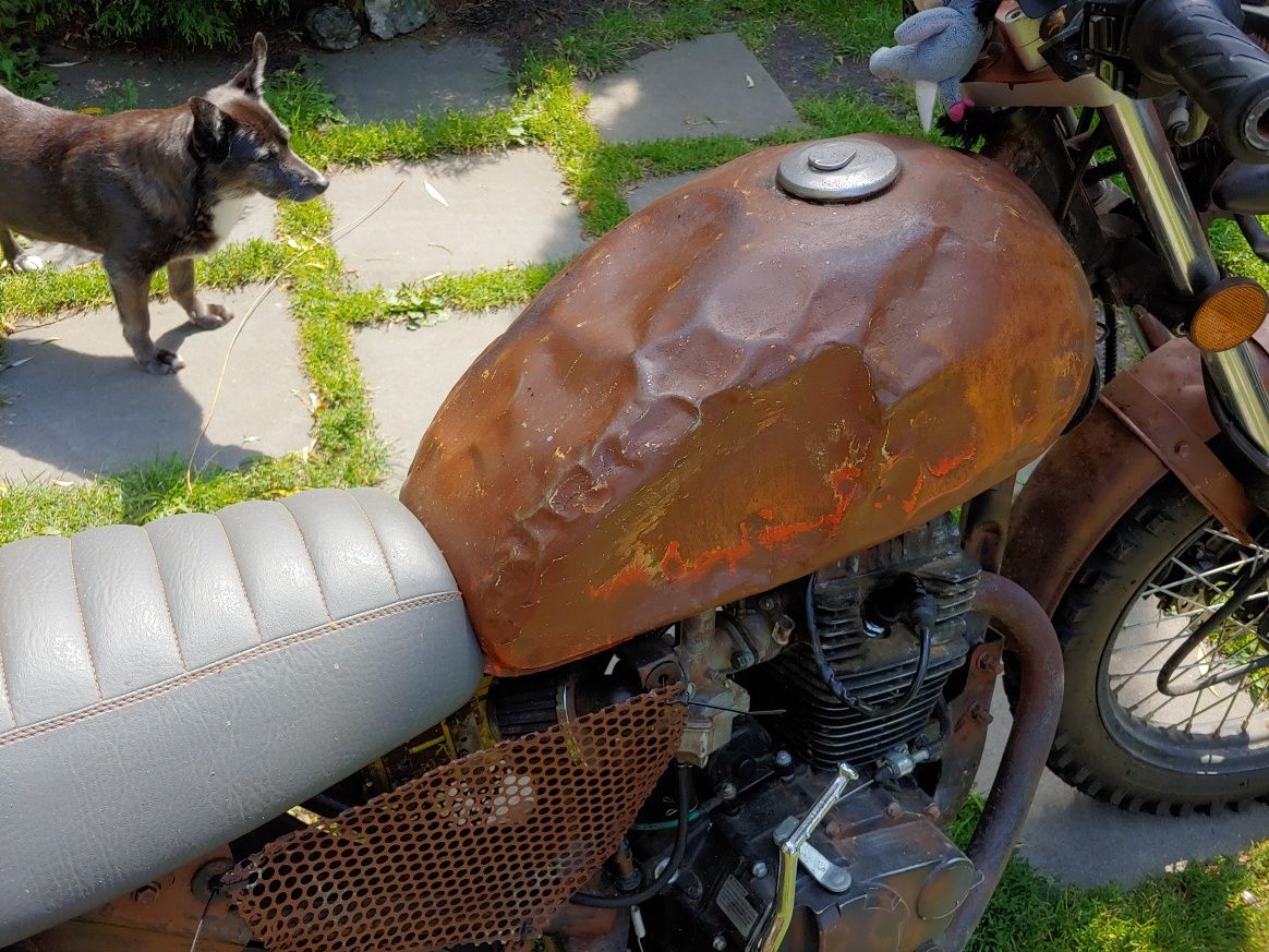 Ratbike zrobiony z Romet ogar cafe 125
