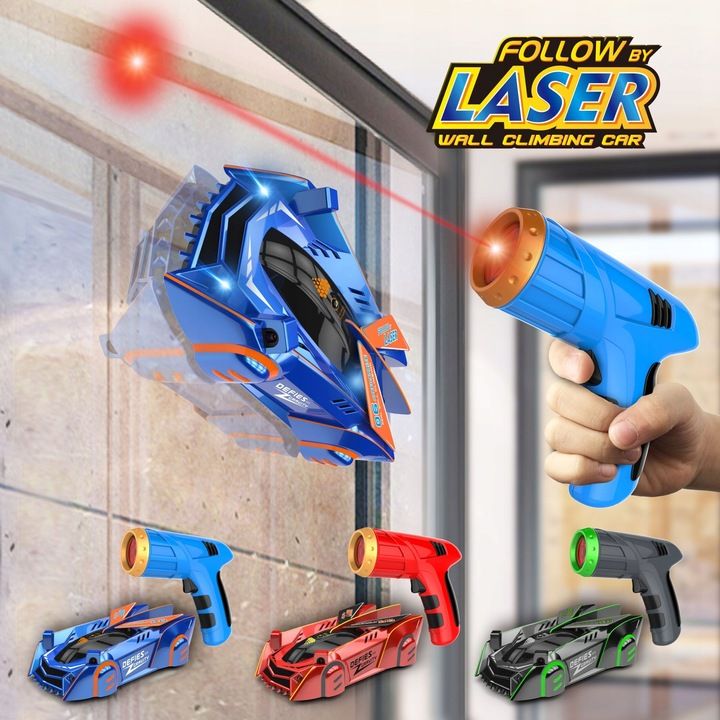 Auto Jeżdżące Po Ścianie Suficie Samochód Na Laser