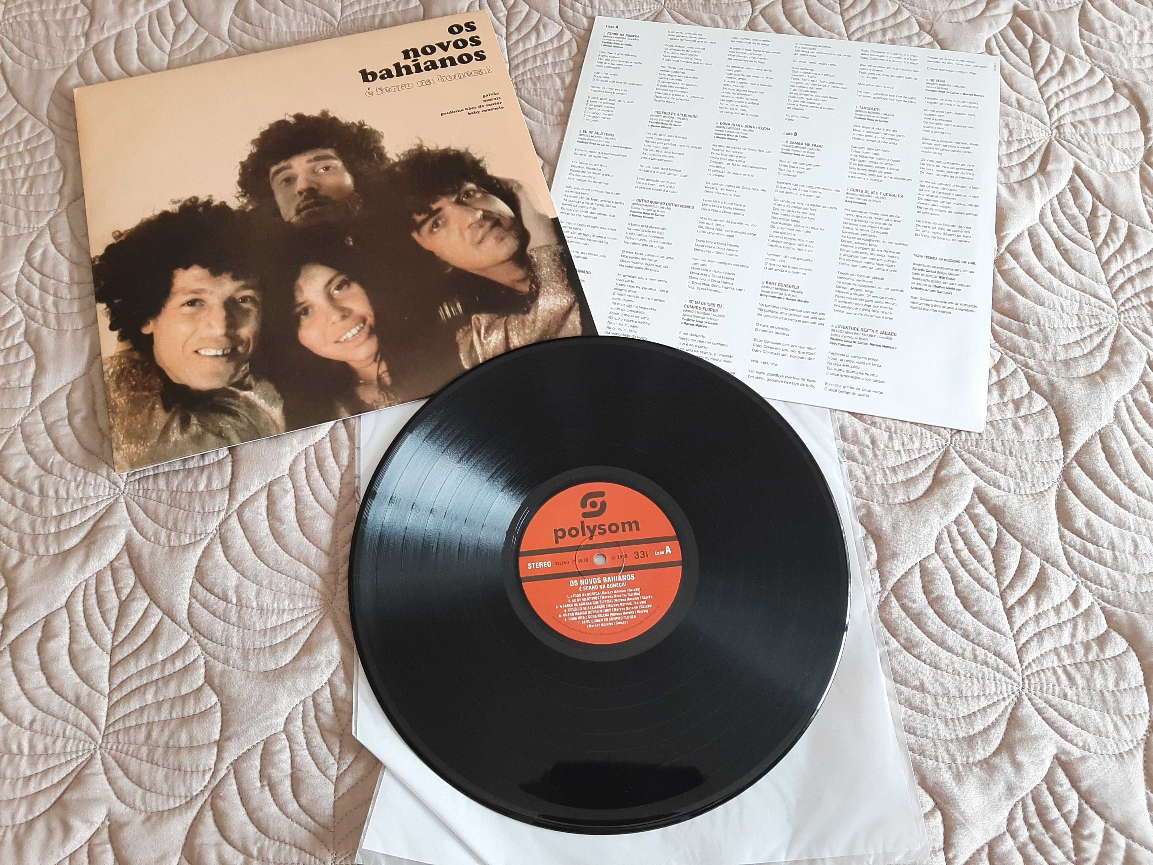 Chico Buarque–Novos Baianos–Vinicius & Baden–Airto–E.Gismonti-Vinil LP