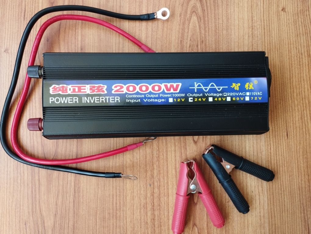 Продам інвертор 2000 w 24 v 220