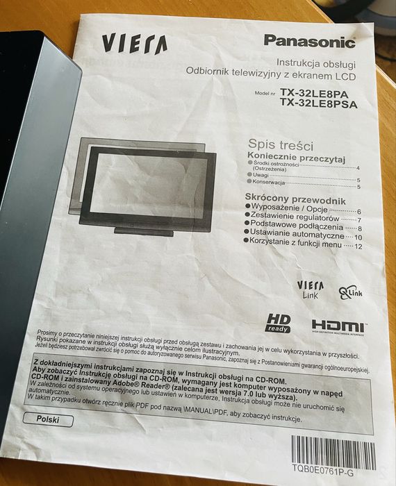 Telewizor Panasonic 36 cali