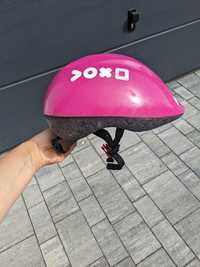 Kask rowerowy dziecko voxo różowy BTWIN KH300