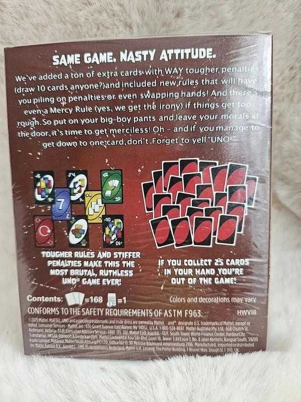 Nowe Karty UNO – No Mercy Edition